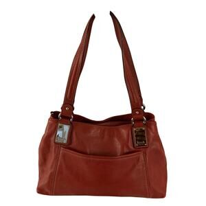 TIGNANELLO Genuine Leather Handbag & Wallet Set